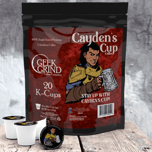 Cayden's Cup Pathfinder K-Cups Wholesale - Geek Grind Coffee