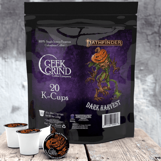 Dark Harvest Pathfinder K-Cups Wholesale - Geek Grind Coffee
