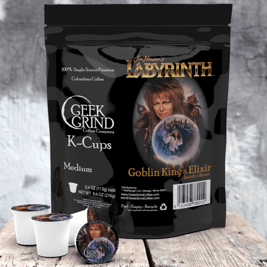 Labyrinth Jareth's Roast K-Cups Wholesale - Geek Grind Coffee