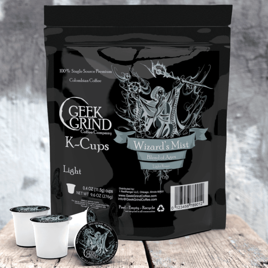 Wizard's Mist K-Cups Wholesale - Geek Grind Coffee