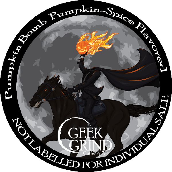 Pumpkin Bomb - Pumpkin Flavor - Kcup - Geek Grind Coffee