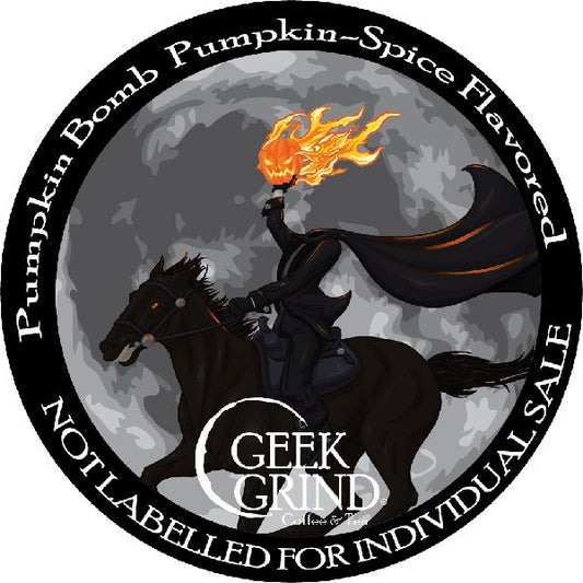 Pumpkin Bomb - Pumpkin Flavor - Kcup - Geek Grind Coffee