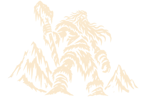 Frost Giant Cold Brew - — antique woodcut illustration