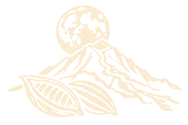 Molten Moonrise - Mocha — antique woodcut illustration