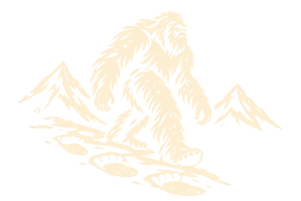 Tracks of the Yeti - — antique woodcut illustration