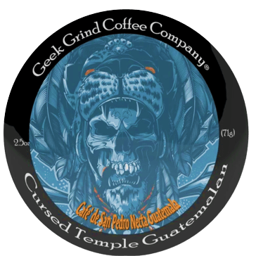 Cursed Temple - Guatemalan 2.5 oz Whole Bean Sample - Geek Grind Coffee