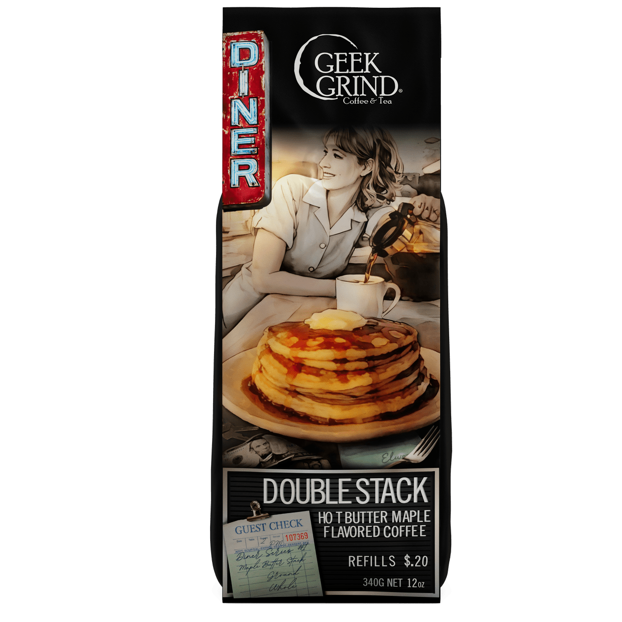 Hot-Butter Maple Pancakes