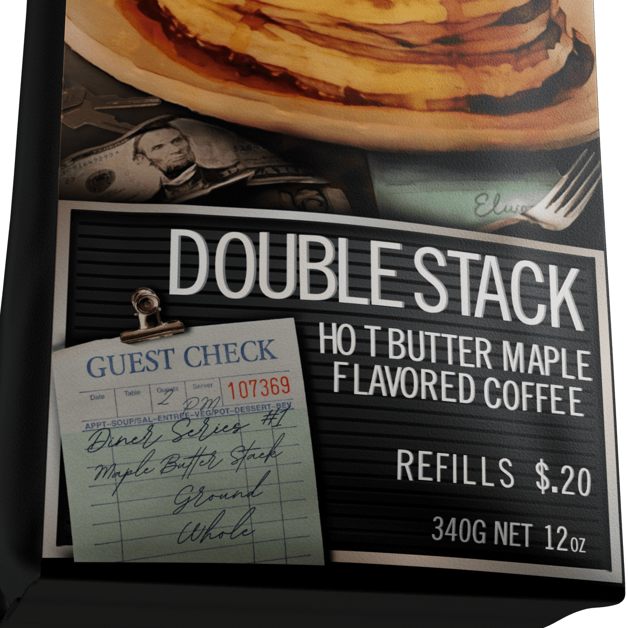 Hot-Butter Maple Pancakes