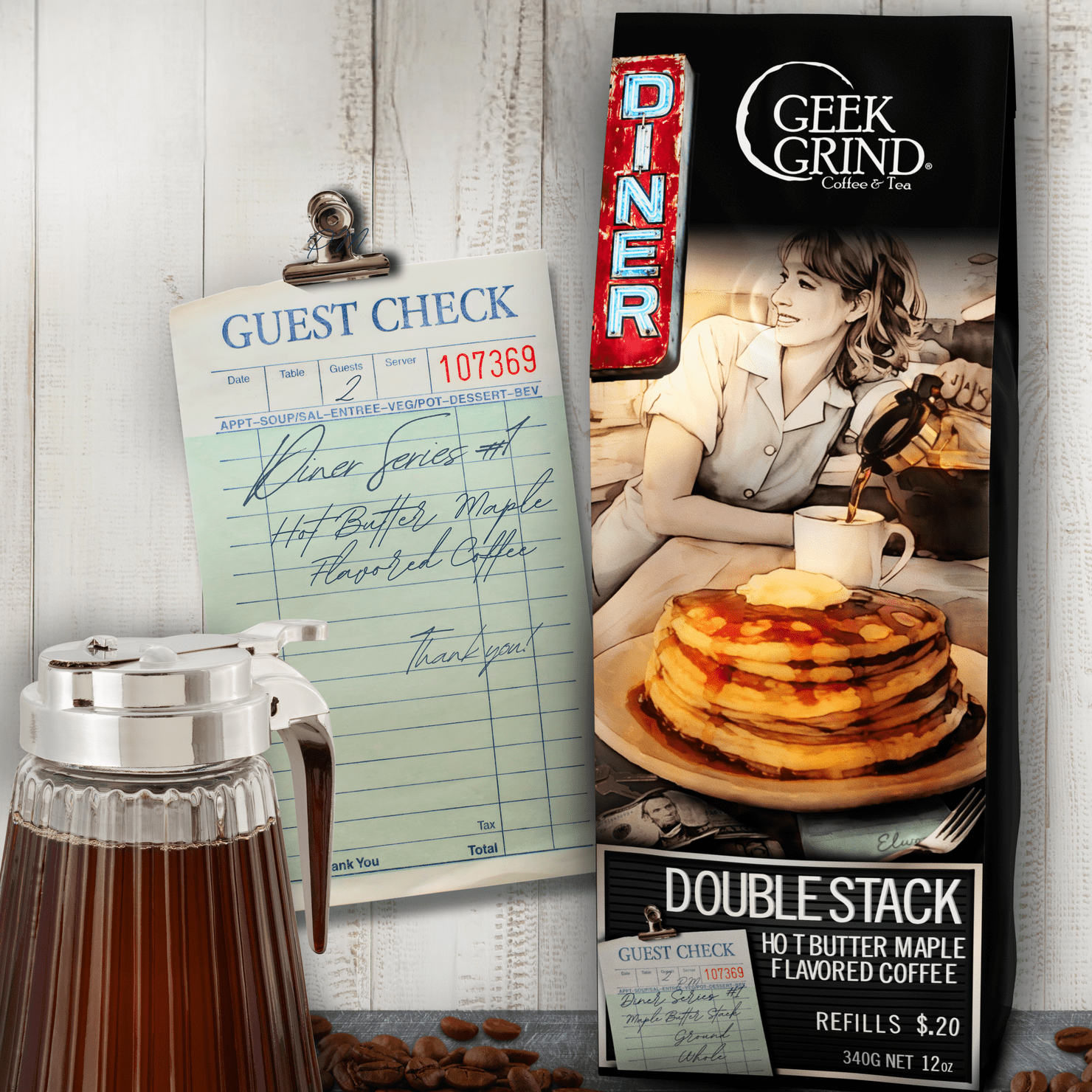 Hot-Butter Maple Pancakes