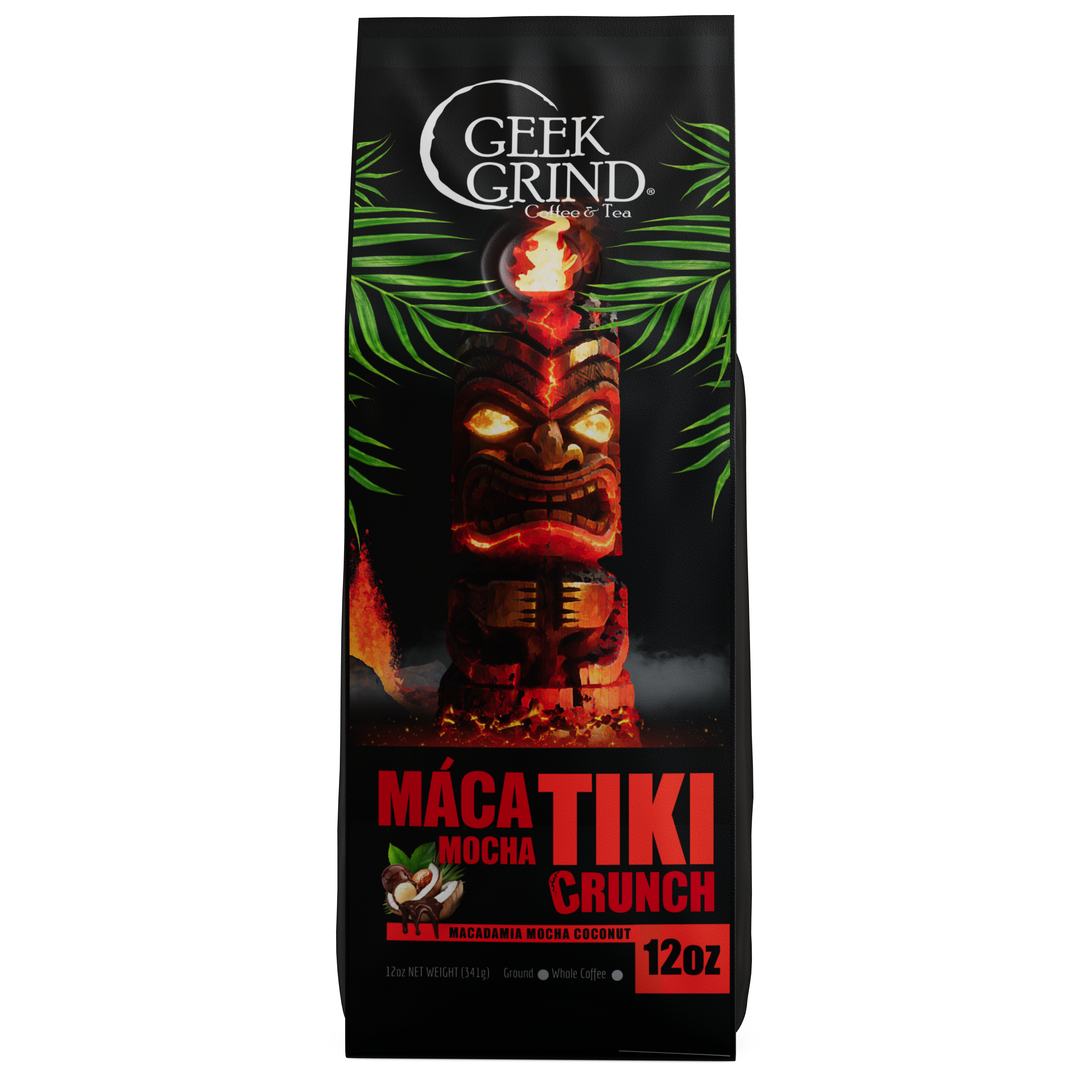 Maca-Mocha Tiki Crunch 12oz