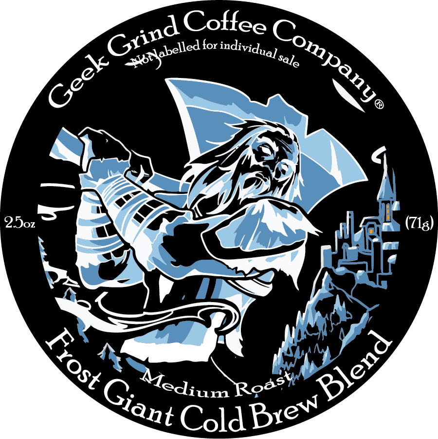 Frost Giant - Cold Brew - 2.5 oz Ground Sample - Geek Grind Coffee