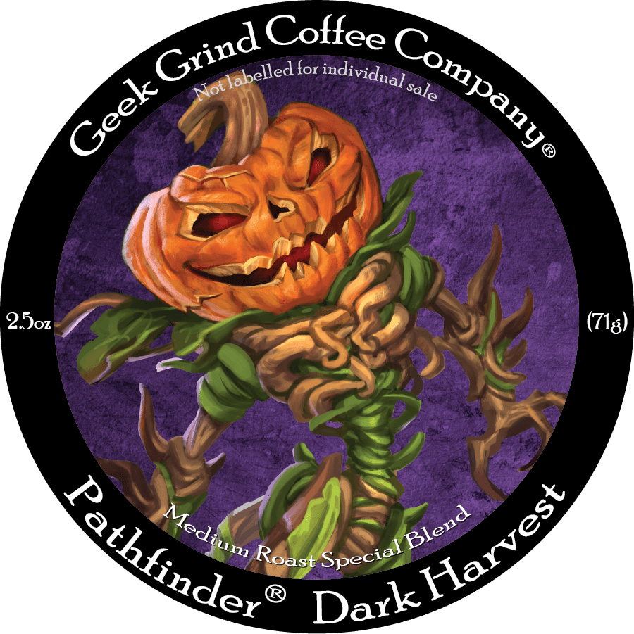 Dark Harvest - Pathfinder - 2.5 oz Ground Sample - Geek Grind Coffee