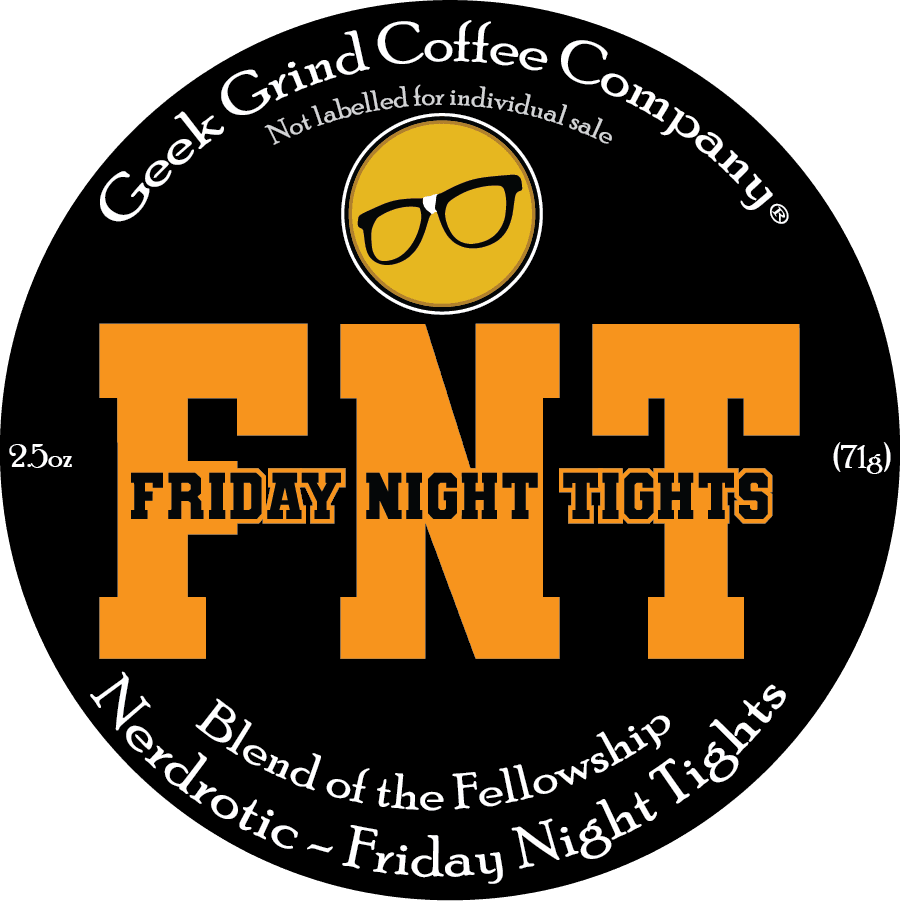 Friday Night Tights - 2.5 oz Ground Sample - Geek Grind Coffee