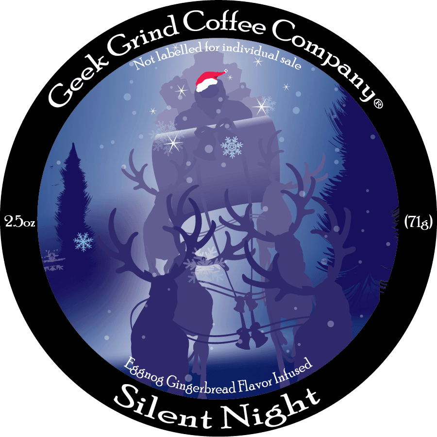 Silent Night - Eggnog Gingerbread - 2.5 oz Ground Sample