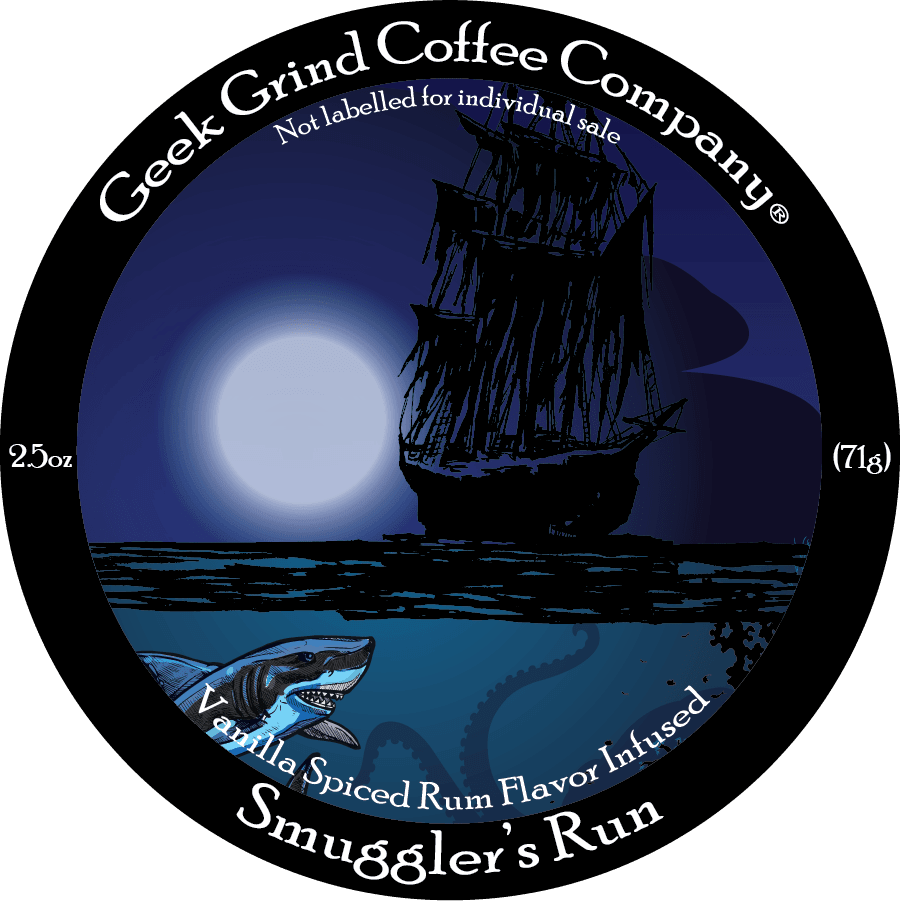 Smuggler's Run - Vanilla Spiced Rum - 2.5 oz Whole Bean Sample