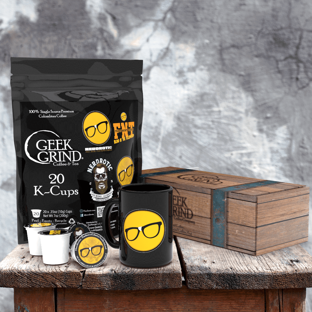 Nerdrotic - Assorted K-Cups (20-pack) - Geek Grind Coffee