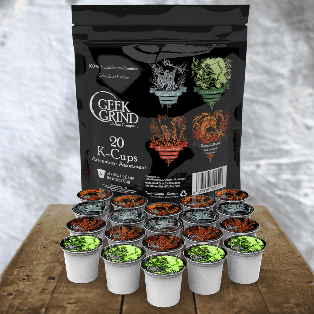 Adventure Series K-Cup Crate - Geek Grind Coffee