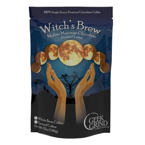 Witch's Brew - Chocolate Flavored Coffee - Geek Grind Coffee