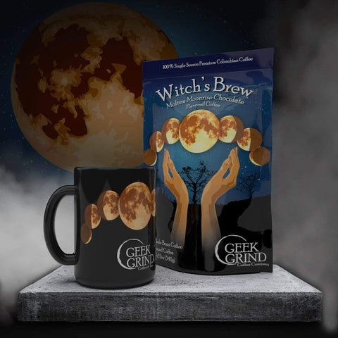 Witch's Brew - Chocolate Flavored Coffee - Geek Grind Coffee