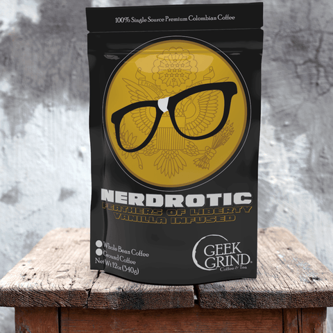 Nerdrotic Feathers of Liberty Vanilla Crate - Geek Grind Coffee