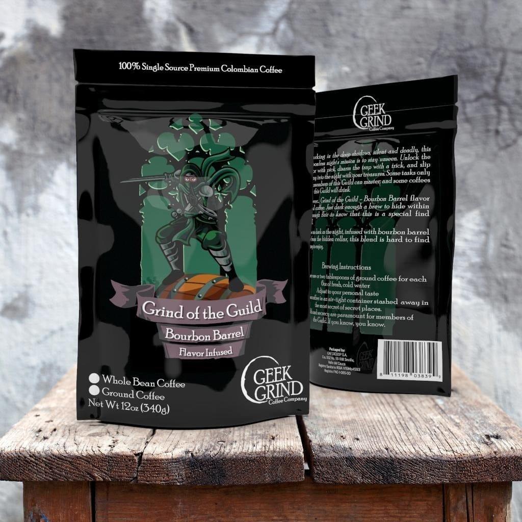 Grind of the Guild - Bourbon Flavored Coffee