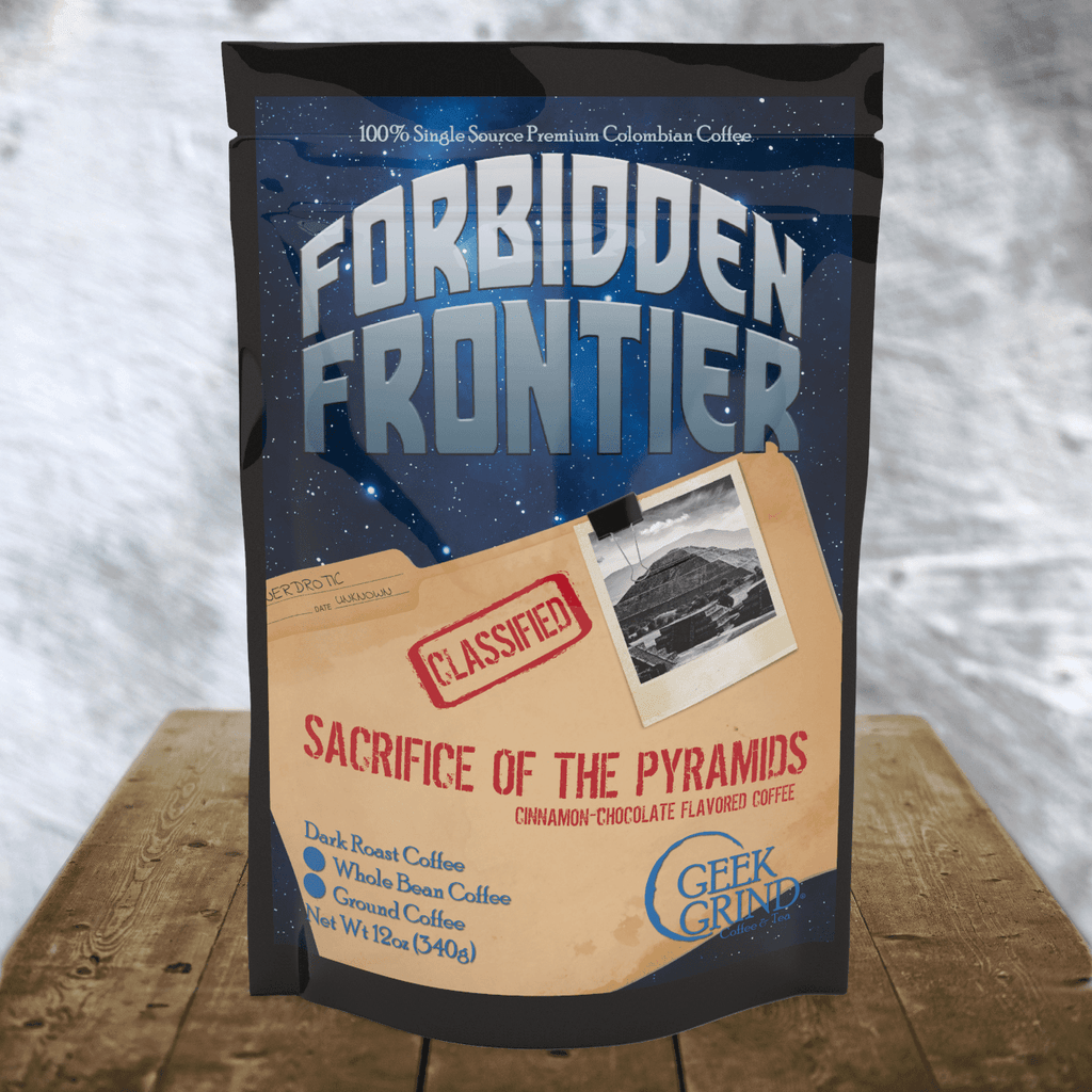 Forbidden Frontiers - Nerdrotic - Sacrifice of the Pyramids - Cinnamon Chocolate Coffee