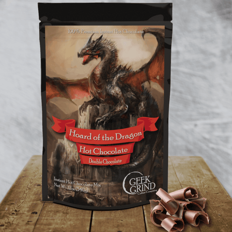 Hoard of the Dragon - Double Hot Chocolate - Geek Grind Coffee