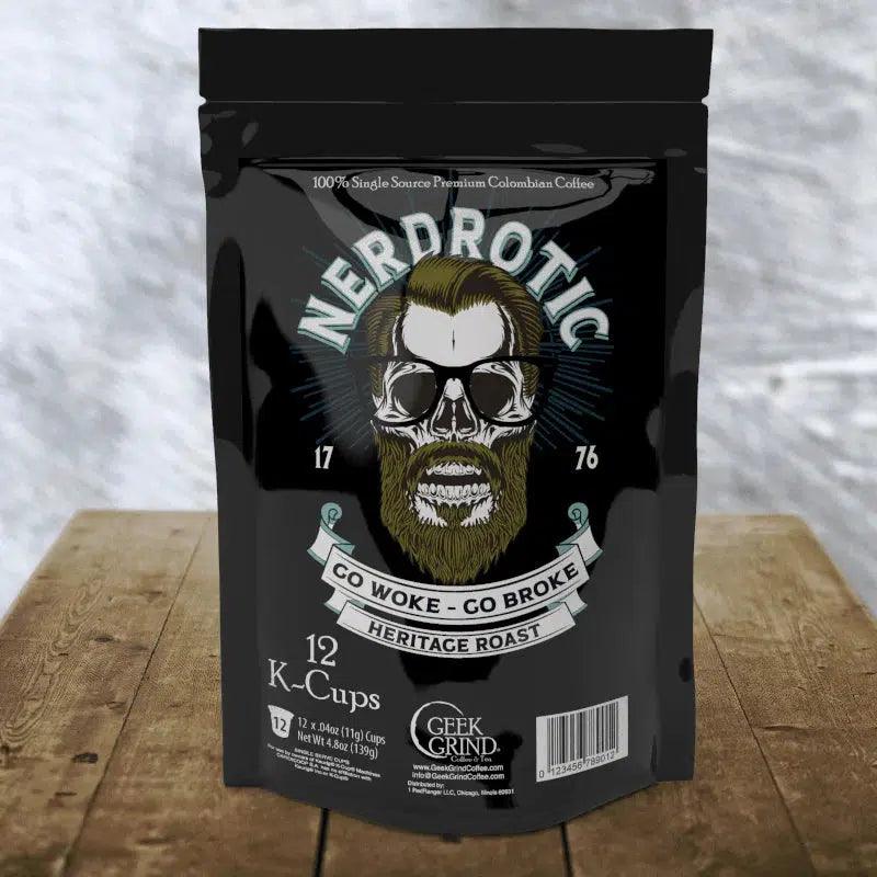 Nerdrotic - Heritage Blend K-Cups - Geek Grind Coffee