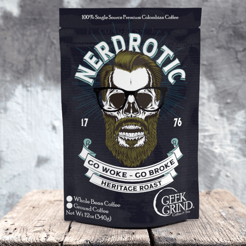 Nerdrotic 1776 Heritage Blend Crate - Geek Grind Coffee