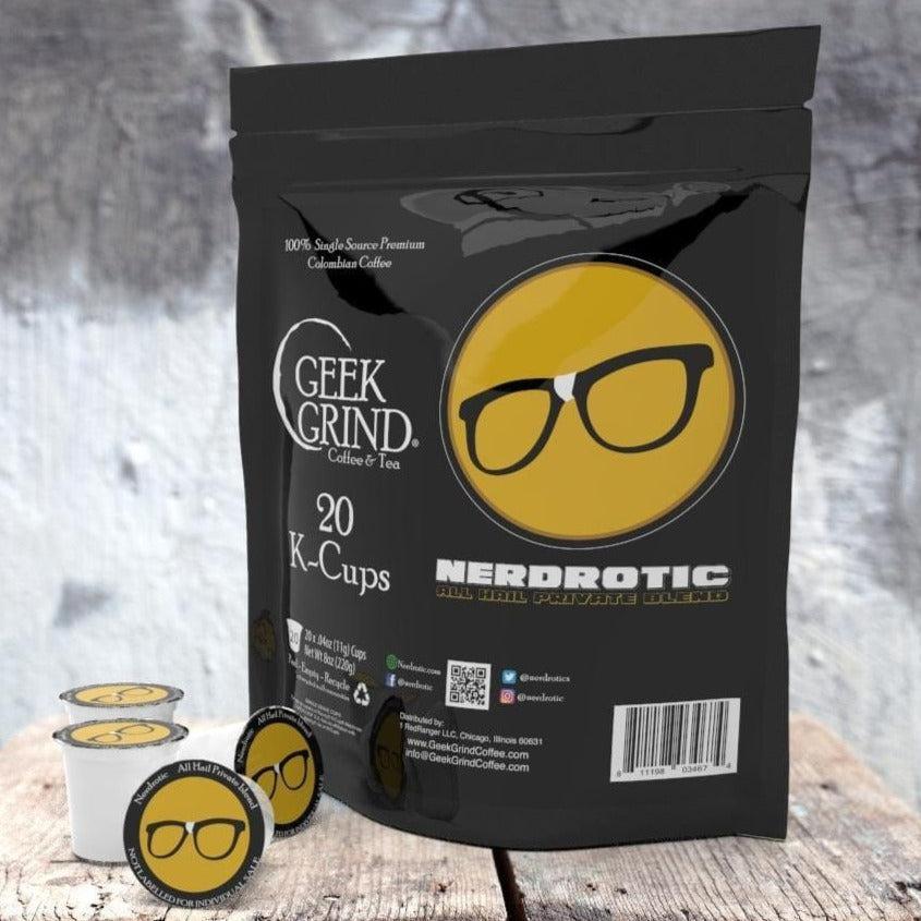 Nerdrotic All Hail K-Cups - Geek Grind Coffee