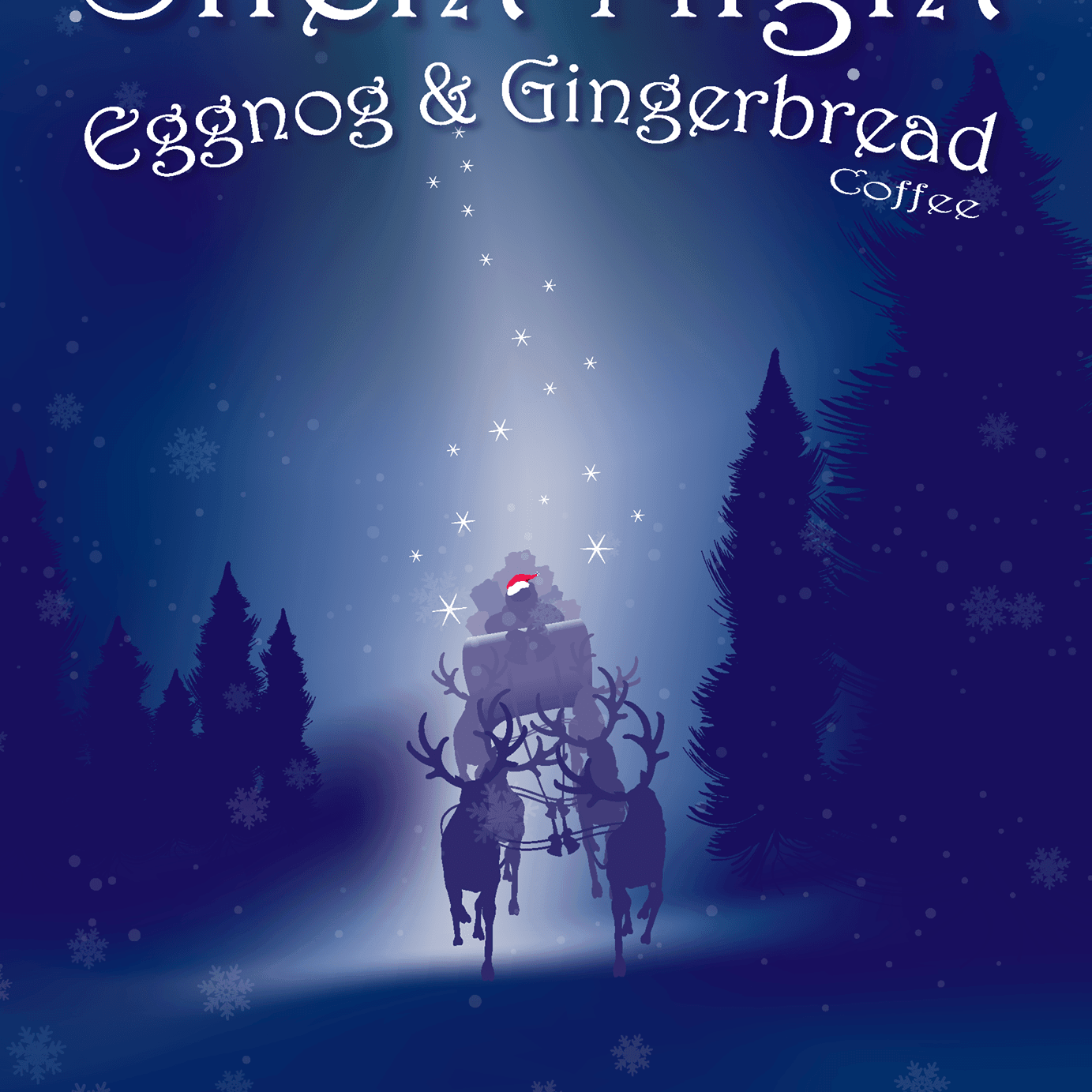 Silent Night Eggnog & Gingerbread Crate - Geek Grind Coffee