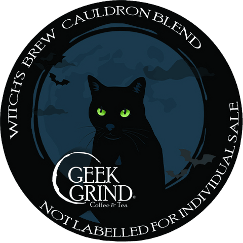 Witch's Brew Cauldron Blend - Dark Roast - Kcup - Geek Grind Coffee